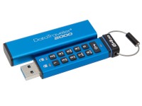 Image of Kingston 64GB, USB3.0, DataTraveler 2000 (blauw)