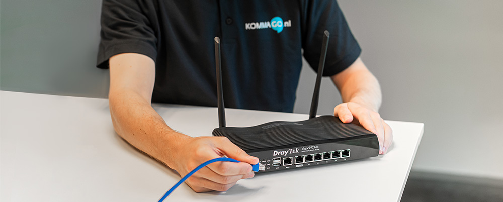 DrayTek routers voor glasvezel